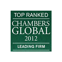 Top Ranked Chambers Global 2012 - Leading Firm