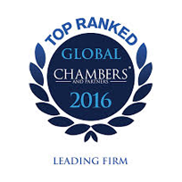 Top Ranked Chambers Global 2016 - Leading Firm