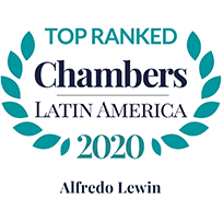 Top Ranked Chambers Latin America 2020 - Alfredo Lewin
