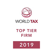 World Tax Top Tier Firm 2019